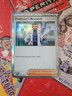 Professor's Research 190/198 - Holo - Scarlet & Violet TCG POKEMON - Image 1