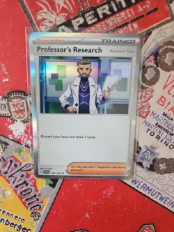 Professor's Research 190/198 - Holo - Scarlet & Violet TCG POKEMON - Image 3