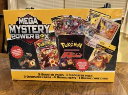 🔥2025 POKEMON MEGA MYSTERY POWER BOX 🔥Meijer Exclusive! Rare Find in the Wild! - Image 1
