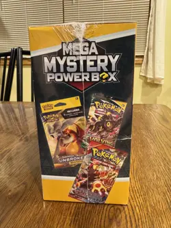 🔥2025 POKEMON MEGA MYSTERY POWER BOX 🔥Meijer Exclusive! Rare Find in the Wild! - Image 4