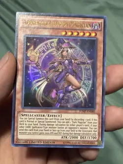 Yugioh Apprentice Illusion Magician JUMP-EN080 Ultra Rare Limited Edition MINT! - Image 1