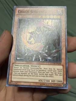 Yugioh! 1x Chaos Sorcerer LCYW-EN248 Super Rare NM Unlimited - Image 2