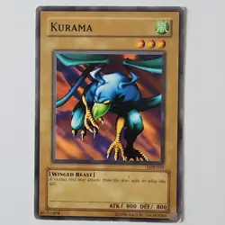 Kurama - LOB-039 - HP - Common - Unlimited - Yugioh - 2010 Reprint - Image 1