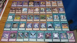YuGiOh Cards Cyber Dragon Deck core collectible trading card game Cyberdarkness. - Image 1