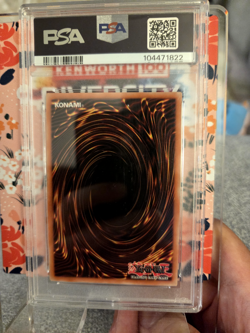Blue-Eyes White Dragon Yugioh 2024 RA03-EN079 Quarter Century Secret 1st PSA 10 - Image 3