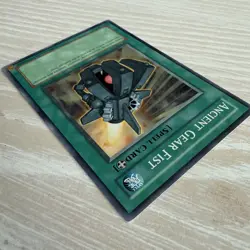 YUGIOH ANCIENT GEAR FIST SD10-EN020 1ST EDITION COMMON LIGHT PLAYED LP - Image 4