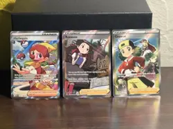 Pokemon Full Art Supporter Trainer 3 Card Lot NM/M - Image 1