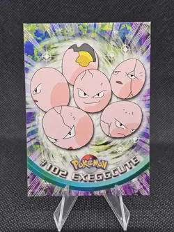 LP Topps Pokemon TV Animation Card Exeggcute #102 - Image 1