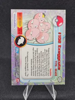 LP Topps Pokemon TV Animation Card Exeggcute #102 - Image 2
