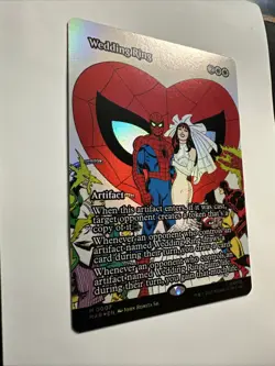 Wedding Ring (Borderless) Marvel Universe Eternal-Legal Foil 2025 MTG Card NM - Image 4