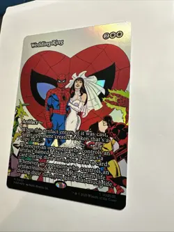 Wedding Ring (Borderless) Marvel Universe Eternal-Legal Foil 2025 MTG Card NM - Image 5