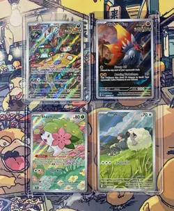 Pokemon Scarlet & Violet Illustration Rare Pokemon Card Lot Of 4 Nm-Mint !!! - Image 1
