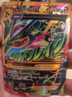 **Custom-made**HighQuality, Mega Rayquaza Ex #98 "Display-card" - Image 4