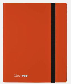 Ultra Pro Eclipse Binder Album ~ 40 x 9 Pocket Holds 360 Cards ~ PUMPKIN ORANGE - Image 1