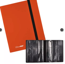 Ultra Pro Eclipse Binder Album ~ 40 x 9 Pocket Holds 360 Cards ~ PUMPKIN ORANGE - Image 2