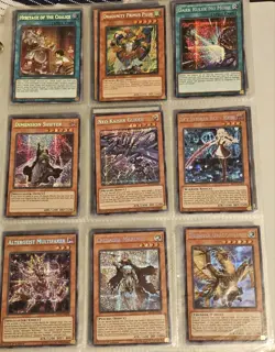 Rare Holo Yugioh Cards! Binder Of Secret Rare And Holo Yugioh Cards! All Holo! - Image 1