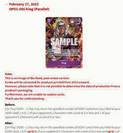 PSA 10 GEM MINT King OP01 096 Alt Art Romance Dawn One Piece Card Pre-Errata - Image 3