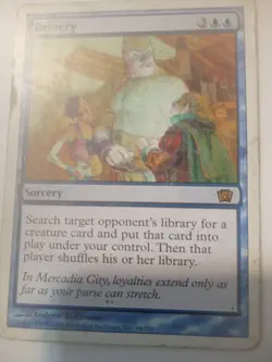 Bribery 8th Edition Magic The Gathering Card MP - Image 1