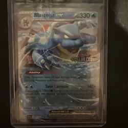 Blastoise ex (Stellar Crown Stamp) 030/142 Miscellaneous Cards & Products Holo - Image 1