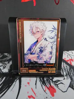 Sanemi Shinazugawa EP Rare Card Demon Slayer Collectible Holo Watercolor Style - Image 2