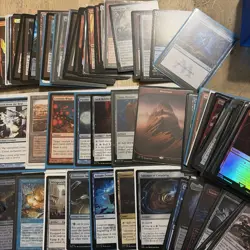 Magic The Gathering Lot (150 Cards) NM/LP Mixed Types + Deck Box + Card Sleeves - Image 4