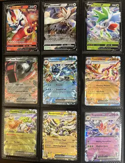Pokemon TCG Binder Collection - 360 Cards - Holos, V, EX, Reverse Holos, Vintage - Image 2