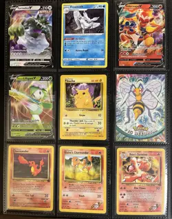 Pokemon TCG Binder Collection - 360 Cards - Holos, V, EX, Reverse Holos, Vintage - Image 4