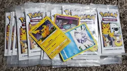 30x SEALED 25th Anniversary General Mills Pokemon Cereal 3-Card Booster Pack - Image 2