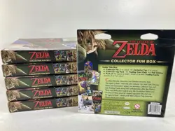 LOT OF 6 The Legend of Zelda Collector's Fun Box 15 Trading Cards, Tag & Pin NEW - Image 2