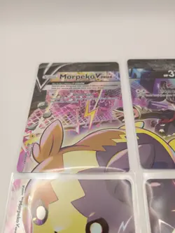 Morpeko V-Union Swsh287-290 4 Card Pokemon Set Pokemon Cards Near Mint - Image 2