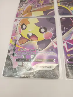 Morpeko V-Union Swsh287-290 4 Card Pokemon Set Pokemon Cards Near Mint - Image 4