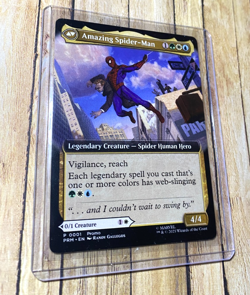 Peter Parker New York Comic Con Promo Card Spider-Man Magic The Gathering - Image 2