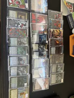 MTG Spider-Man Mythic / Rare Foil & Non Foil & Boarderless Card Lot (62 cards) - Image 1