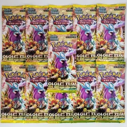 Pokemon Card Wild Force Booster Pack x11 Temporal Forces Scarlet & Violet Korean - Image 1