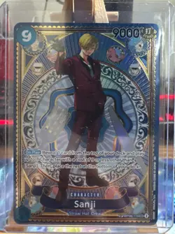 One Piece TCG Sanji SP OP06-119 a Fist of Divine Speed Foil Card - Image 1