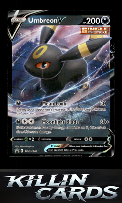 Umbreon V - SWSH203 SWSH203 Promo SWSH: Sword & Shield Promo Cards LP - Image 1
