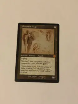 Platinum Angel (Schematic) MTG The Brothers' War: Retro Frame Artifacts Regular - Image 1