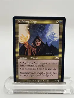 Meddling Mage Planeshift Near Mint Never Played Mtg Magic The Gathering - Image 1