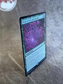 MTG, Web of Life and Destiny (#0122), Spider-Man - Foil, NM Mythic - Image 5