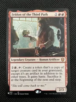Feldon of the Third Path 169/081 Normal The List Reprints NM MTG - Image 1