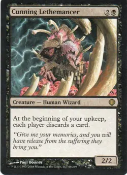 MTG: Shards of Alara: Cunning Lethemancer: Lightly Played Condition - Image 1