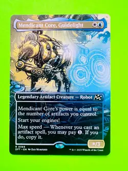 MTG Aetherdrift - Mendicant Core, Guidelight - Borderless - Rare - Image 1