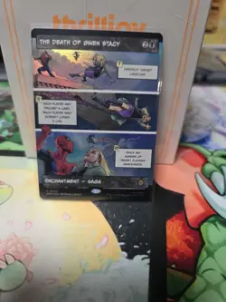 Foil - The Death of Gwen Stacy (Borderless) - 223 / NM / English - Image 1