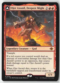MTG - Ojer Axonil, Deepest Might M The Lost Caverns of Ixalan 158 LP-NM - Image 1