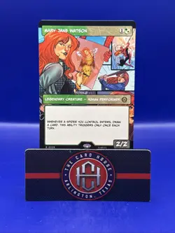 2025 Magic Marvel Spider-Man Mary Jane Watson R 0229 Rare Extended Art TT1 - Image 1