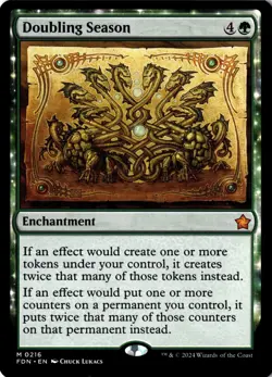 NM - Doubling Season M Foundations 216 - Image 1