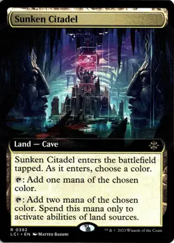 NM - Sunken Citadel (Extended Art) R The Lost Caverns of Ixalan 392 - Image 1