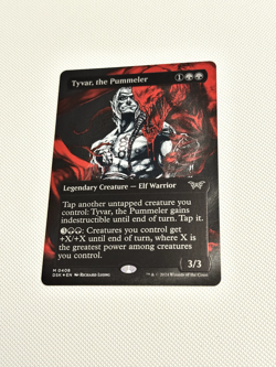 Tyvar, the Pummeler - Showcase (Textured Foil) - Duskmourn Mythic Rare Legendary - Image 1