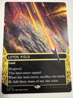Lotus Field Borderless (NM Non-Foil) EOS-0023 Mythic MTG - Image 1