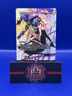 2025 Magic Marvel Spider-Man Relentless Assault M0025 Mythic Rare Borderless TT1 - Image 1